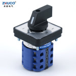 상 3 6 위치 64X64 ZHUCO 48X48MM 캠 셀렉터 범용 20A 패널 20/0 7 SZW26/LW26 : 트렌디구대39