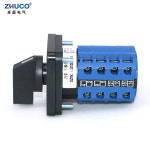 OFF 4 16 극 역전 전기 전환 20/D404 캠 패널 터미널 20A SZW26/LW26 ON 64X64/48X48 : 트렌디구대39