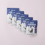 어페일블루닷 반려묘 스튜 닭고기, 100g, 5개 : 어페일블루닷