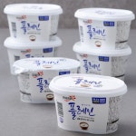 빙그레 요플레 플레인 화이트, 430g, 12개 : 정현유통