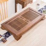 도예 한당차판 찻상 전목 나무 모던 3000ml 다기 집들이 다도세트 찻판 차탁 트레이 샤빌리 밍취-스몰/38 26 : 코미코마켓