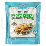 청년다방 깻잎고추튀김 (냉동) 300g 1개 : SUPER SALE