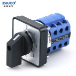 상 3 6 위치 64X64 ZHUCO 48X48MM 캠 셀렉터 범용 20A 패널 20/0 7 SZW26/LW26 : 트렌디구대39