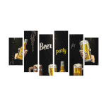 술집 맥주1 벽장식 맥주스타일 액자 매장 페인팅 이자카야 인테리어소품 호프집 1 80303 맥주 1컬러 5mm CK보드 작다 : 코드나인마켓드