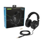 Shure 슈어 모니터링 헤드폰 녹음실 가수 보컬 레퍼런스 모니터 헤드셋 SRH440A : 작곡가의 미디가게