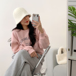 아라 양기모 자수 맨투맨 A0283 : 어썸하비