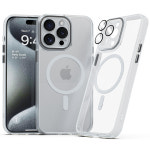 미아크 렌즈보호 풀커버 맥세이프 케이스 반투명, 아이폰15 프로 맥스 : 미아크 공식스토어