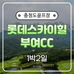 충청도 롯데스카이힐 부여cc 1박2일 겨울골프패키지 : 자이언트골프투어