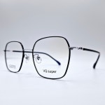 VQsuper 각진 사각 베타티타늄 초경량 안경 얇은 빅사이즈 대두 : 외대캠퍼스안경
