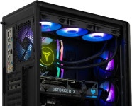 YEYIAN Phoenix 게이밍 PC  인텔 14세대 코어 i9 14900KF GeForce RTX 4070 슈퍼 데스크톱 컴퓨터 1TB NVMe SSD 32GB DDR5... 
