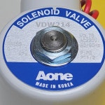 AONE VDW214 1/2 15A 에이원 투웨이 2포트 솔레노이드 밸브 솔밸브 전자변 : 경기유공압