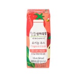 매일 상하목장 유기농주스 사과딸기케일 팩음료 125ml x 15개 : 블리스원샵