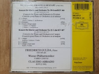 104 - 1) 중고 개봉 CD / MOZART: KLAVIERKONZERTE NR.20&21  GULDA/ABBADO : 우리종합컬렉션