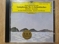 104 - 1) 중고 개봉 CD / MENDELSSOHN: SYMPHONIE NR.3 SCHOTTISCHE : 우리종합컬렉션