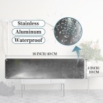 빈티지 돌리 러버 레인 벽 장식 거리 표지판 홈 바 커피 메탈 틴 사인 40.6 x 10.2cm(16 x 4인치) : realpearls