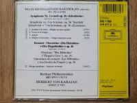 104 - 1) 중고 개봉 CD / MENDELSSOHN: SYMPHONIE NR.3 SCHOTTISCHE : 우리종합컬렉션