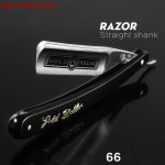달러 남성용 G0915 1PC 면도기 엣지 접이식 면도칼 골드 스트레이트 프로 헤어 이발 Gold Dollar 66 : 직구스토어9