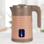 고스 플로라 대용량 무선포트 2L, 스테인리스 전기포트, LED 표시등, 자동 전원 차단 : 진영HUB이글스