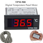 TPM 900 LED 온도 조절기 온도 센서 디스플레이 디지털 온도 패널 미터 : 아루비직구