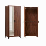 웰튼 스칼렛800 키큰장 1인옷장 원룸장 학생장 거울형 이불옷장 : SND-웰튼