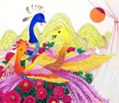 행복한 나라의 봉황 : 피씨방 아트워크샾