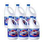 유한락스 레귤러 2L x 6개 유백 살균 소독 유한양행 : 두레로