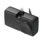 모락 큐잉 4IN1 8핀 C타입 도킹형 애플워치 멀티 보조배터리 5000mAh : 모락스토어
