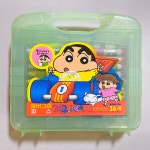 [고전문구] 짱구는 못말려 스티커 크레파스 : 베베문구점