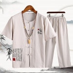 남자여름 개량한복 생활 법복 한복 퓨전 남성 린넨 남자 면마 전통 : 모드다