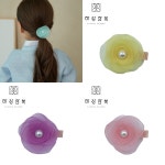 엘라샵 25 하랑 머리핀(리아꽃) 설 추석 한복 여아 헤어핀 머리핀 머리끈 : 엘라 당신의옷장