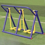 야외 헬스기구 동네 체육 복지관 아파트 단지 약수터 삽입식 평행봉 : 천향상사