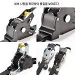 오토바이 다용도 스트랩 바이크 그물망 로프 밴드  자동차오프로드 차량 캠핑투어 짐 고정 자동 복구 텐셔너 : 남해직구판장