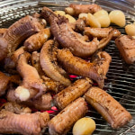 꼼장어 곰장어 산 꼼장어 볶음 맛집 생물 : 오늘의한입