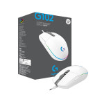 로지텍코리아 정품 국내 AS 2년 로지텍 G102 2세대 유선 게이밍 마우스 로지텍코리아 정품 박스 화이트 : 지준 쇼핑몰