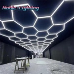 LED 육각 차고 조명 램프 AC85-265V 천장 알루미늄 : 유스물류