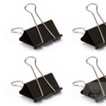 우주하이 블랙 더블클립 사이즈 4종 택1 : 우주하이몰