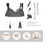 피플앤펫 고양이 해먹 고양이 소파 케이지 10kg까지 사계절 씹는 내성 좋은 원단 길이조정 : 에버그린1004