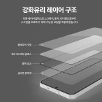 랩씨 9H 풀커버 강화유리 액정보호필름 갤럭시S25, 2매입 : 삼성공식파트너 dmac