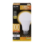 엘파 ELPA LED 전구 A형 광배광 E26 전구색 상당 실내용 LDA14L G G5106 : 빅그로우 원