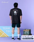 테크니스트 TNT5511 코튼라이크 남여공용 오버핏반팔티 테크니스트코튼라이크 배드민턴티셔츠 민턴라운지 : 민턴라운지