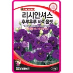 리시안셔스 씨앗 바이올렛 / 10립 리시안셔스 꽃씨 꽃씨몰 일년생 야생화 봄꽃 종자 : 아진종묘 꽃씨몰