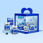 라이프펫 고양이 강아지 영양제 85개입 2박스 관절 눈물 하트코 팻밀리 에디션  : 라이프펫 공식스토어