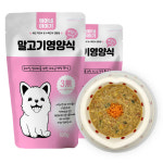 [도착보장] 멍이네이야기 강아지 애견 수제간식 말고기 영양식 보양식 펫푸드 채소, 100g, 1개 : 멍이네이야기