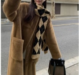 빅포켓 페이크퍼롱코트 : 나인 원