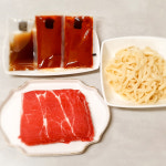 얼큰한 국물이 일품인 호랑이 샤브 칼국수 밀키트 [SD] : 슈퍼대디 도윤마켓