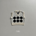 NRK 코튼아가일조끼 : 삐빠빠마켓