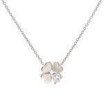 14k 18k 네잎클로버 크로바 클로버 목걸이 : 주르엘주얼리