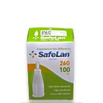 세이프란 란셋 채혈기 사혈침 26g 100개 : 이오메디칼