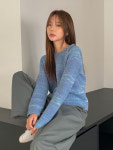 [반에이크] NC 강서점 넥라인 벨트포인트 그라데이션 니트 51KTM-V01Z : NC강서점 반에이크