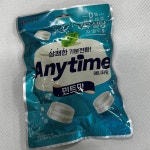 롯데 애니타임 민트맛 185g : 과자야 놀자